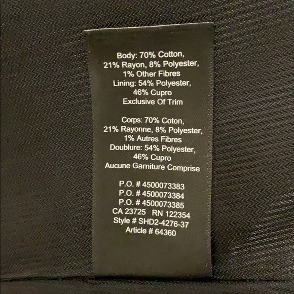 Talula Aritzia Indigo silver single button blazer - Picture 10 of 16